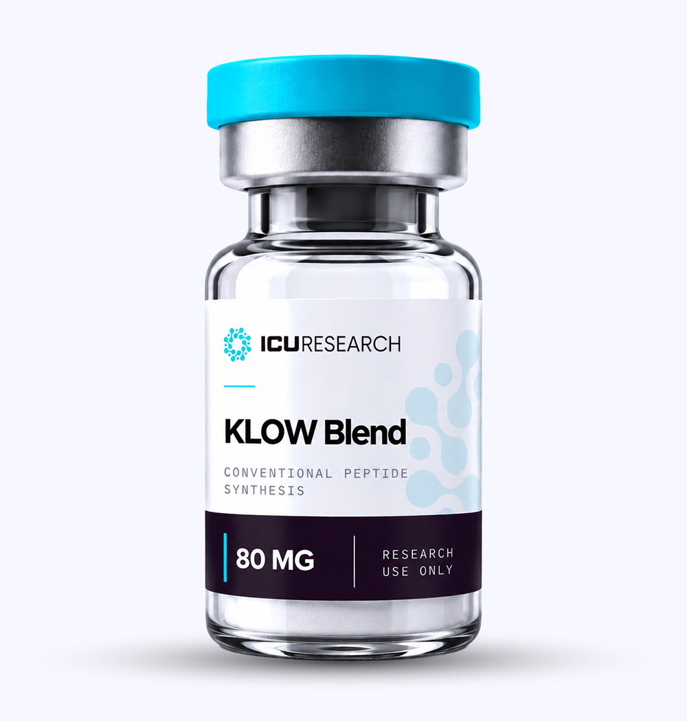 ICU RESEARCH KLOW Blend 80 MG research peptide vial