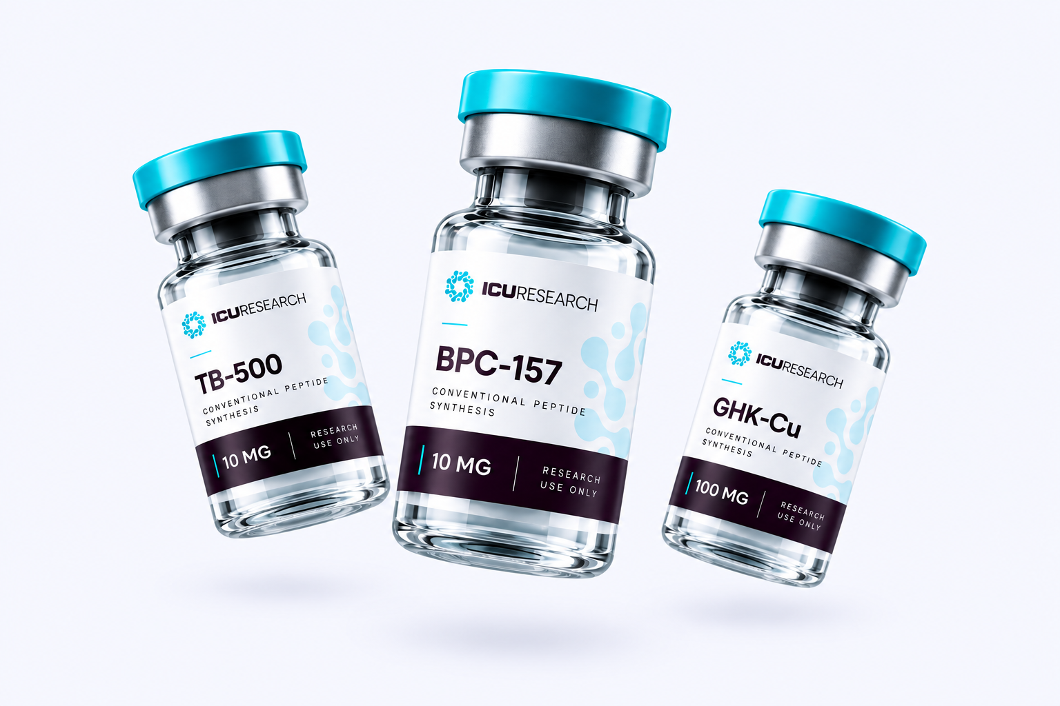 ICU RESEARCH research peptide vials