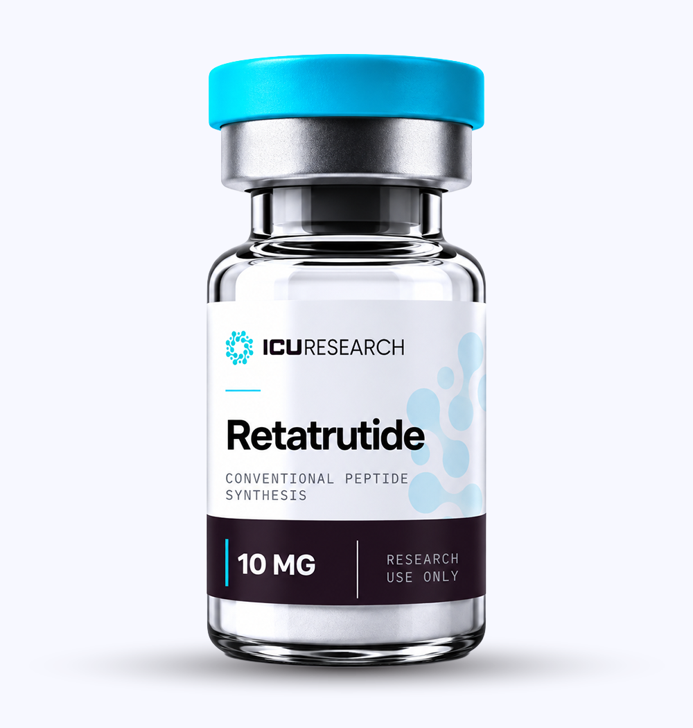 ICU RESEARCH Retatrutide 20 MG research peptide vial