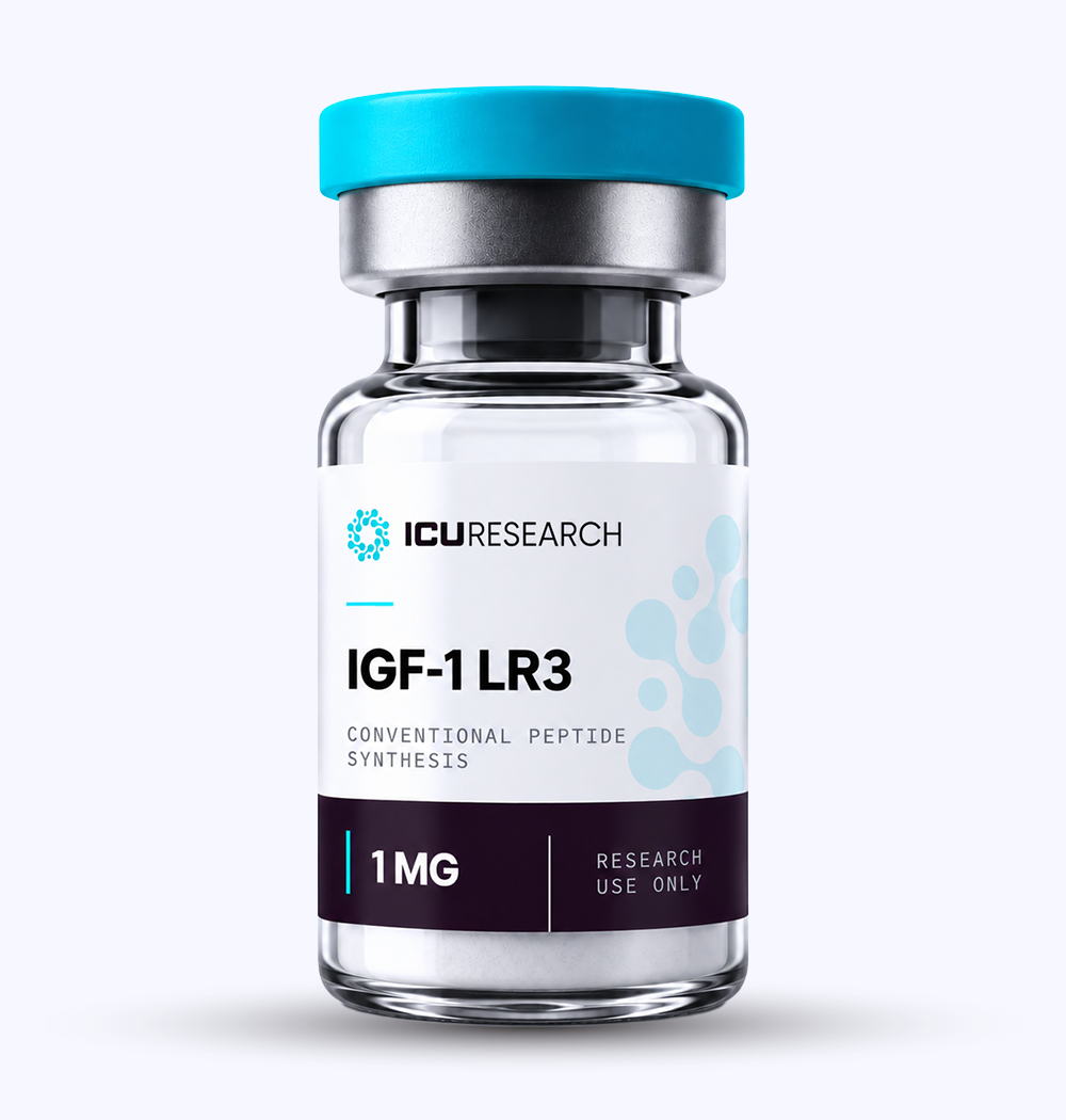 ICU RESEARCH IGF-1 LR3 1 MG research peptide vial