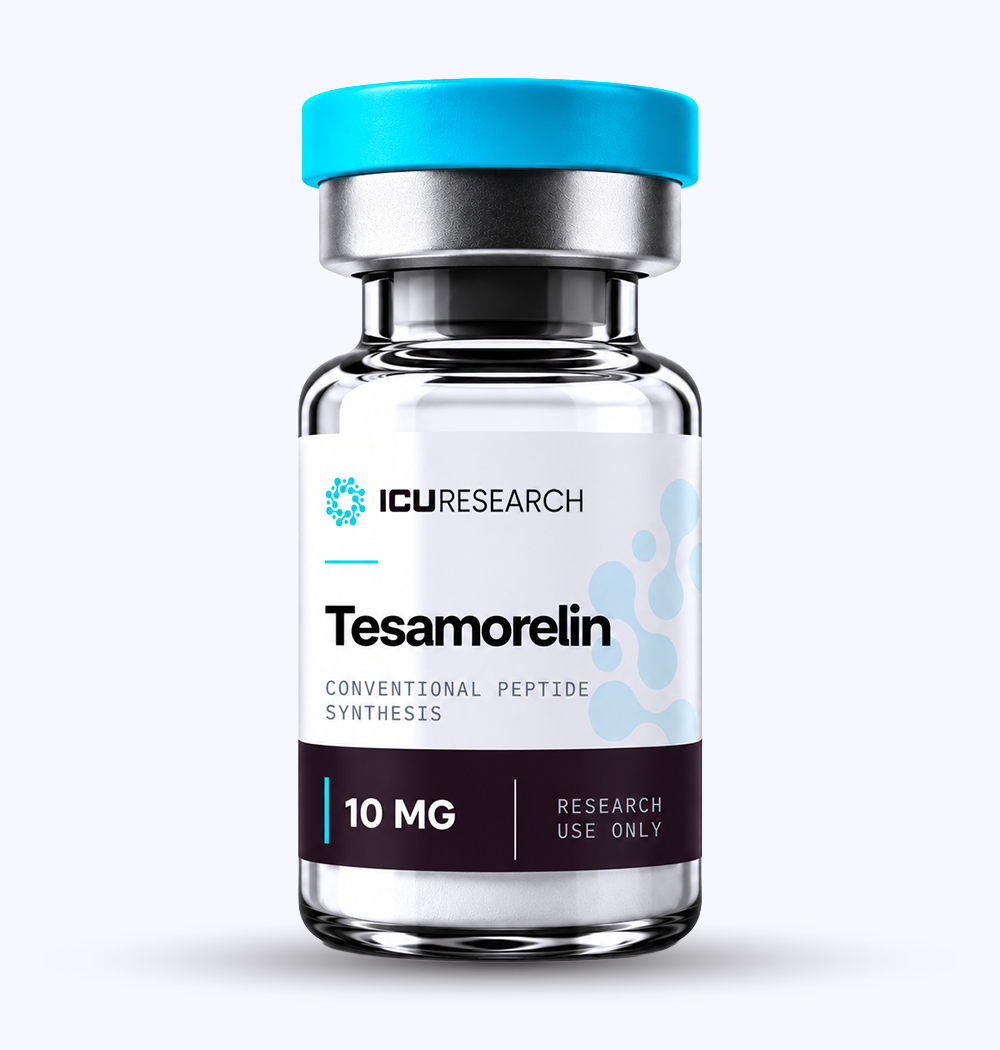 ICU RESEARCH Tesamorelin 10 MG research peptide vial