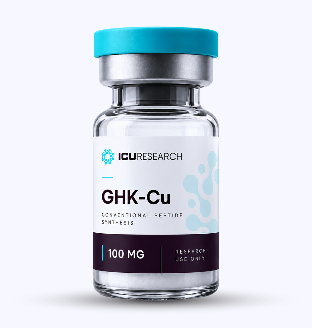 ICU RESEARCH GHK-Cu 100 MG research peptide vial